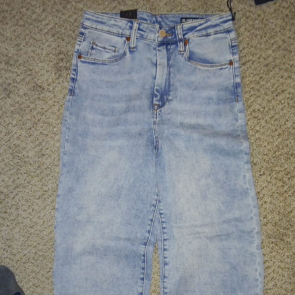 Blank NYC Men's Washed Denim Jeans